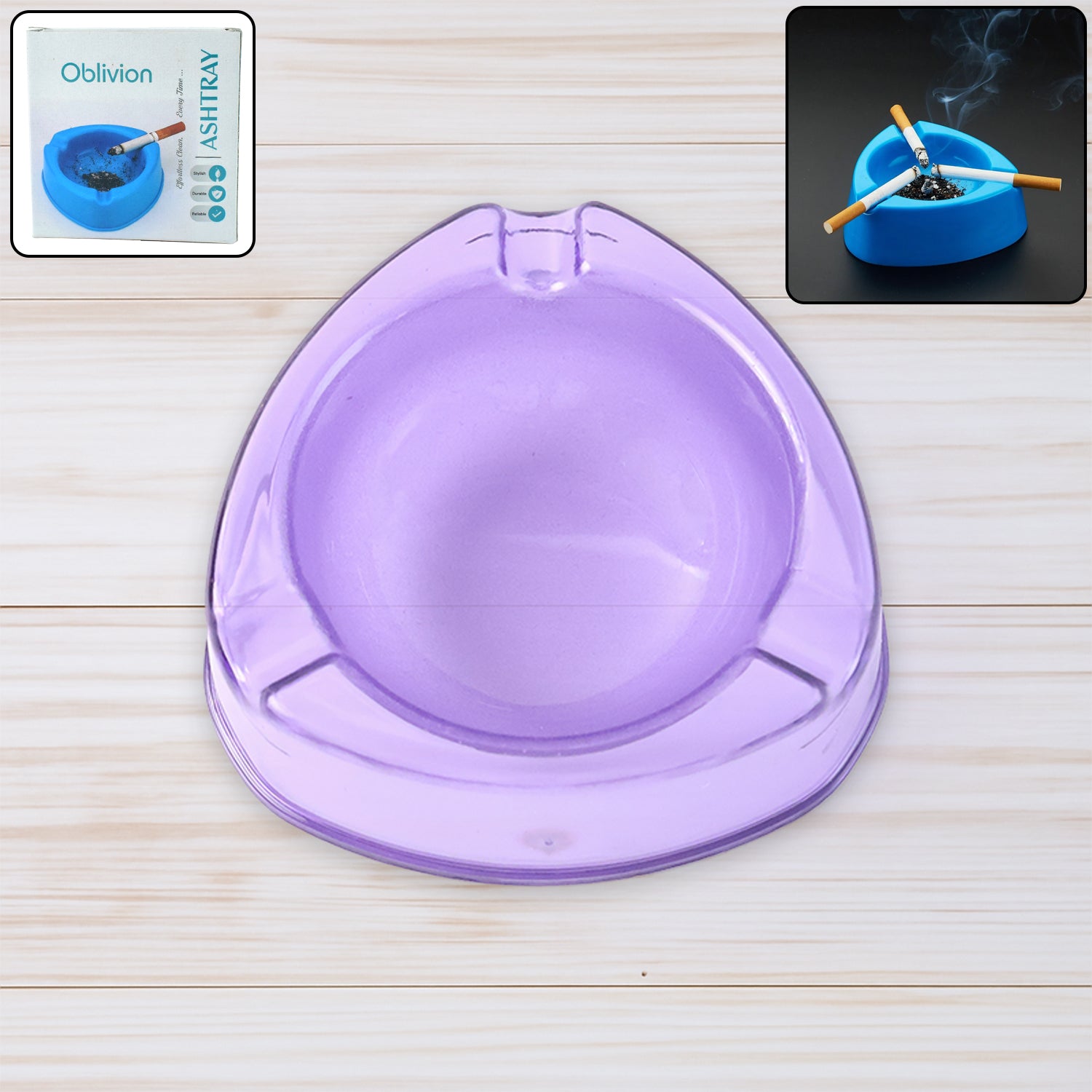 Oblivion Wide Bowl Plastic Ashtray  Oblivion Wide Bowl Plastic Ashtray